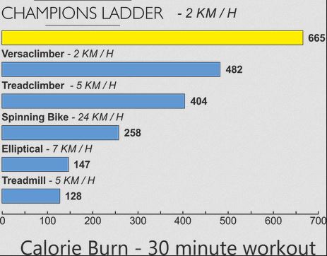 Champions Ladder Calorie Burn 