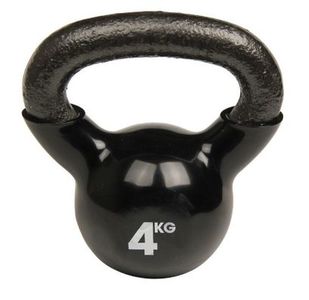 Cast Kettlebell - 4kg (BLACK)
