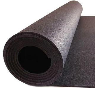 Black Rubber Flooring Roll (6,10mm thick) 