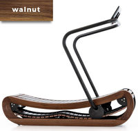 NOHRD Sprintbok Curved Treadmill (Walnut)