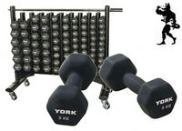 York Neo Hex Dumbell Club Pack (44 pairs)