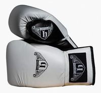Hatton Pro Leather Lace up Boxing gloves
