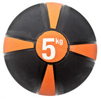Rubber Medicine Ball 5kg (Orange / Black)