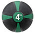 Rubber Medicine Ball 4kg (Green / Black)